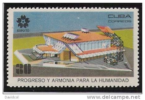 N406.- C U B A.- 1970.- " EXPO OSAKA`70   " .- EDIFIL #: 1746 .- MNH.- - Unused Stamps