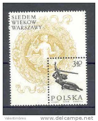 Pologne  Poland BF ** 42 Centenaire De Varsovie - Blocs & Feuillets