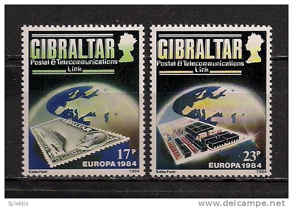 GIBRALTAR EUROPA CEPT 1984 SET MNH - 1984