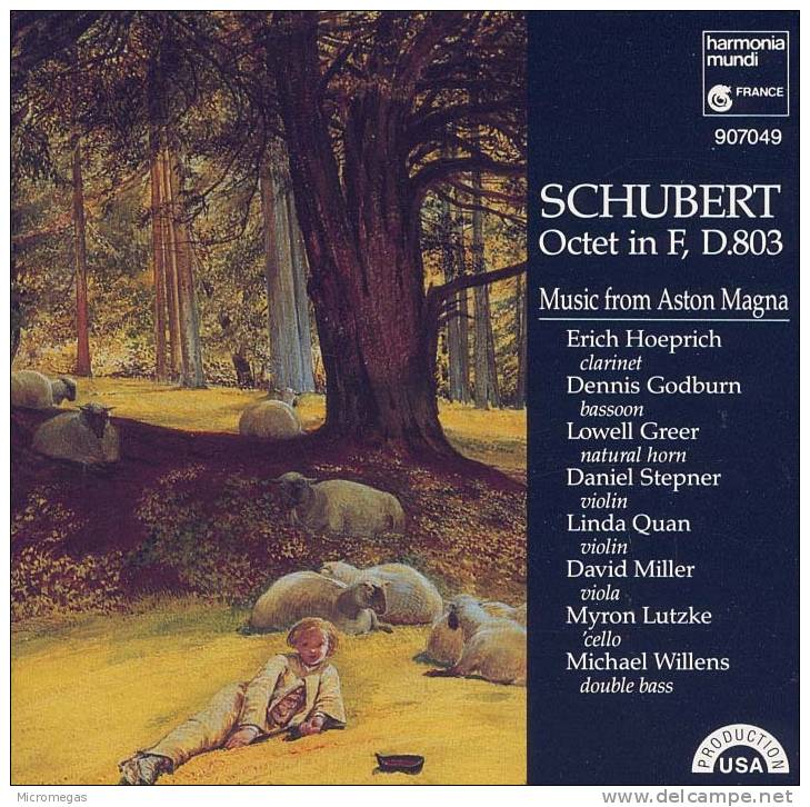 Schubert : Music From Aston Magna - Klassik