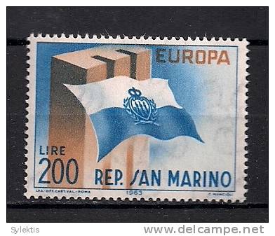 SAN MAPINO 1963 EUROPA CEPT SET MNH - 1963