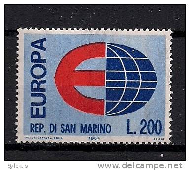 SAN MAPINO 1964 EUROPA CEPT SET MNH - 1964