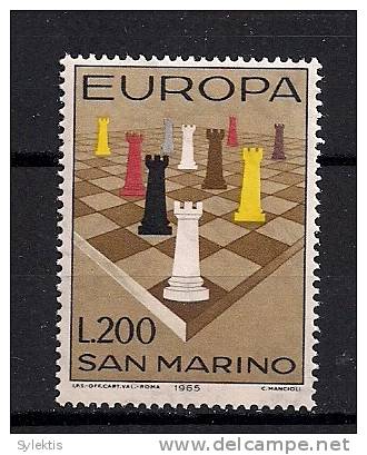 SAN MAPINO 1965 EUROPA CEPT SET MNH - 1965
