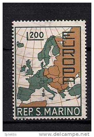 SAN MAPINO 1967 EUROPA CEPT SET MNH - 1967