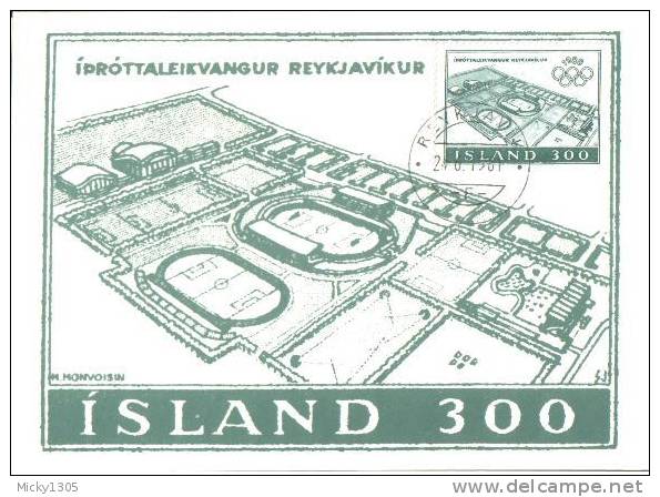 Island - Maxicard (U423) - Cartoline Maximum