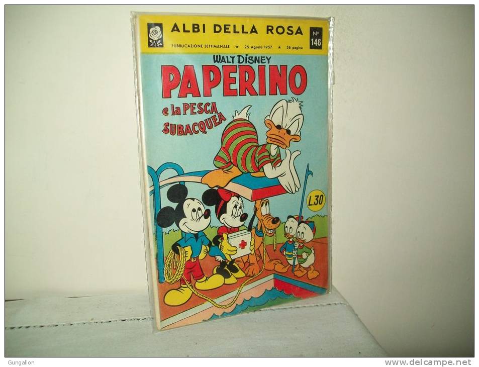 Albi Della Rosa (Mondadori 1957)  N. 146 - Disney