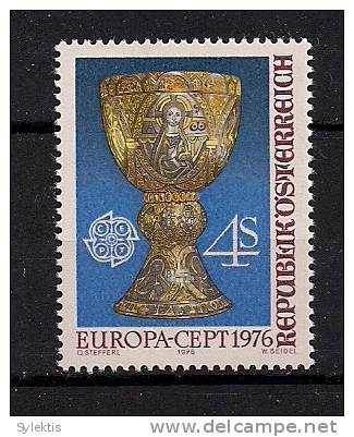 AUSTRIA 1976 EUROPA CEPT SET MNH - 1976