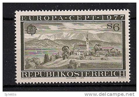 AUSTRIA 1977 EUROPA CEPT SET MNH - 1977