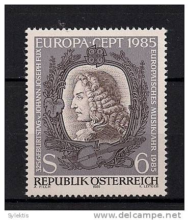 AUSTRIA 1985 EUROPA CEPT SET MNH - 1985