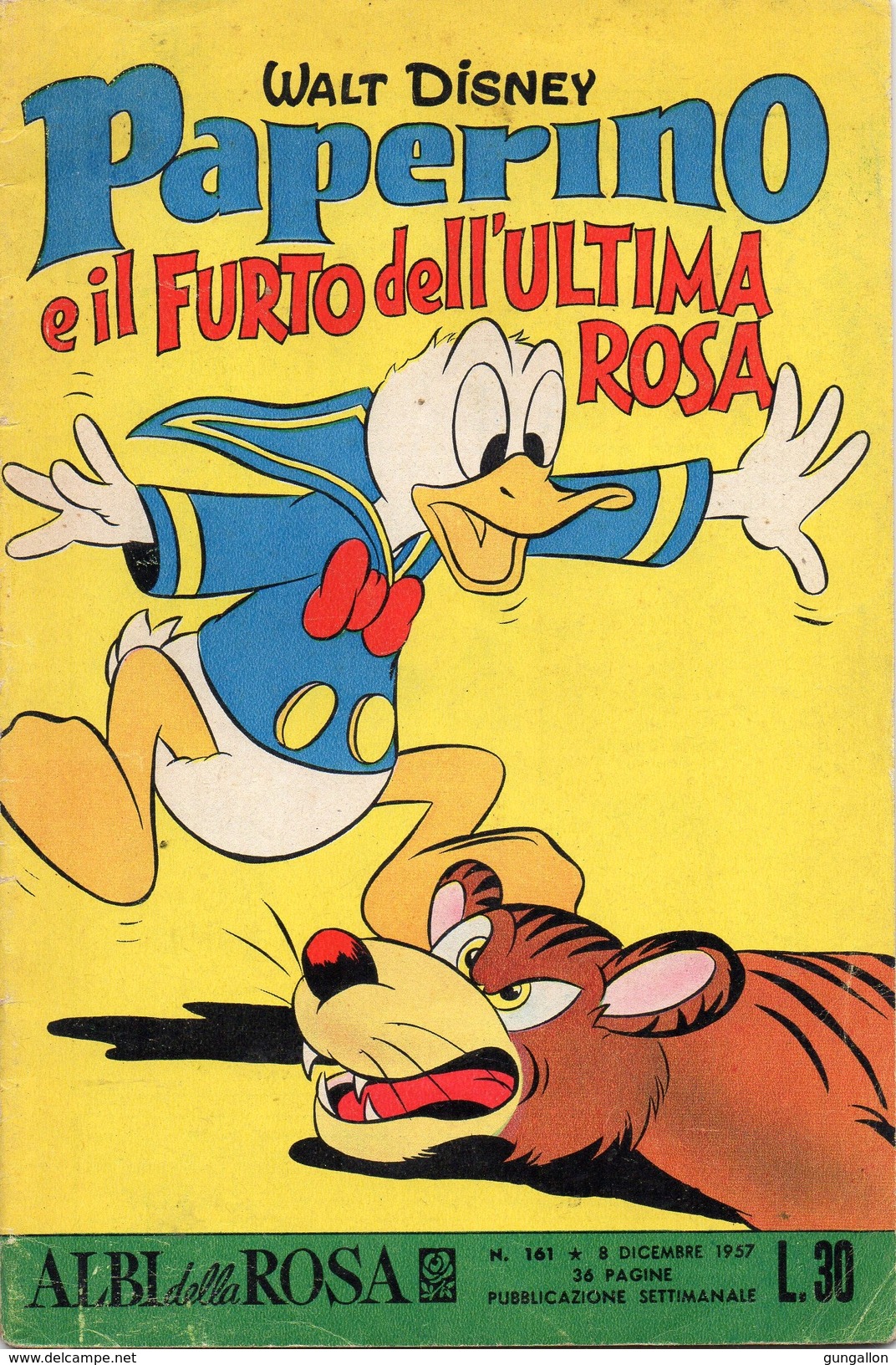 Albi Della Rosa (Mondadori 1957)  N. 161 - Disney