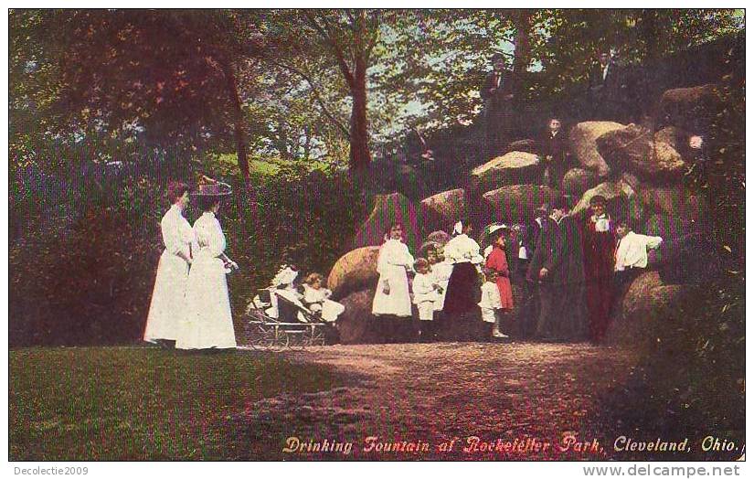 Z984 USA Ohio Drinking Fountain At Rockefeller Park Uncirculated - Cleveland