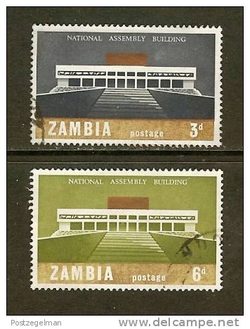 ZAMBIA 1967 Used Stamp(s) National Assembly 30-31 - Zambia (1965-...)
