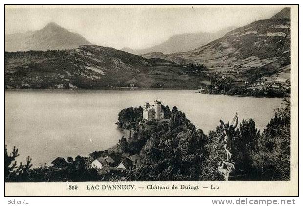 74 / Duingt. Le Château. Lac D'Annecy - Duingt