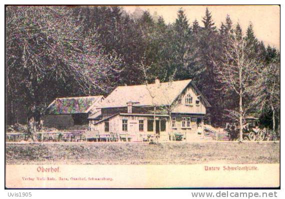 AK.Oberhof.Untere Schweizerhutte. - Oberhof