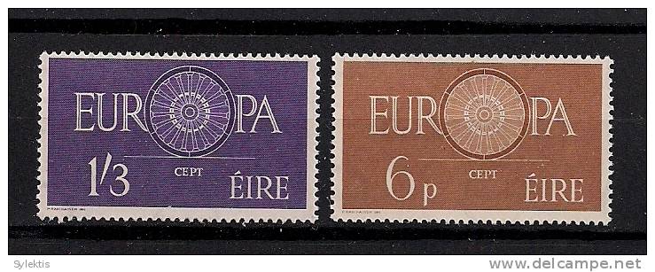 IRELAND 1960 EUROPA CEPT SET MNH - 1960