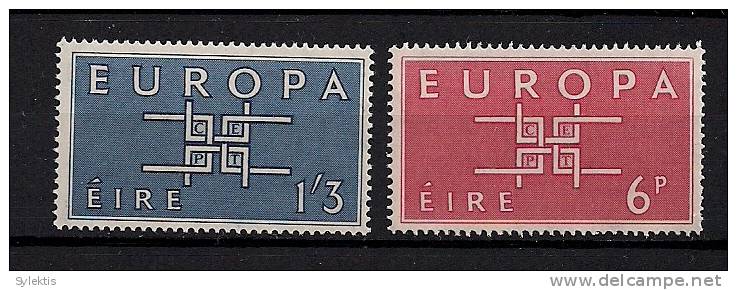 IRELAND 1963 EUROPA CEPT SET MNH - 1963