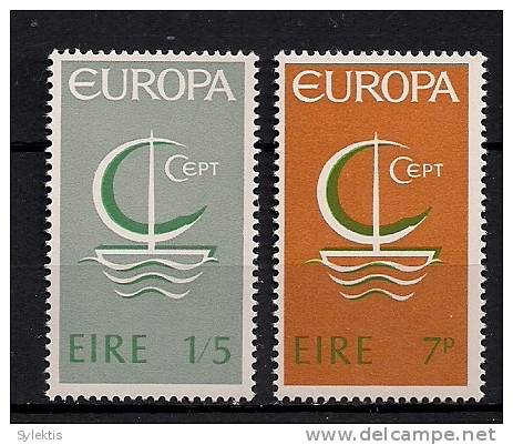 IRELAND 1966 EUROPA CEPT SET MNH - 1966