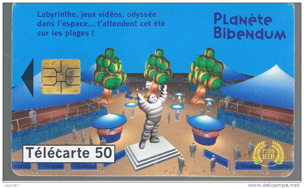 TELECARTE F 894 970 JG PLANETE BIBENDUM - 50 Einheiten