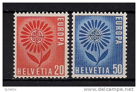 SWITZERLAND 1964 EUROPA CEPT SET MNH - Unused Stamps