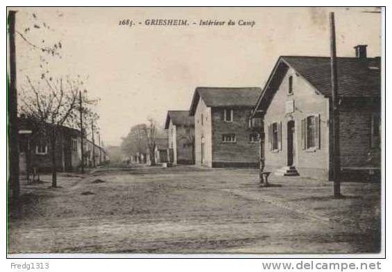 Griesheim - Interieur Du Camp - Autres & Non Classés