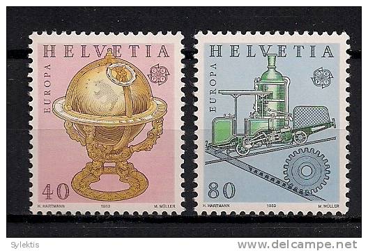 SWITZERLAND 1983 EUROPA CEPT SET MNH - Unused Stamps