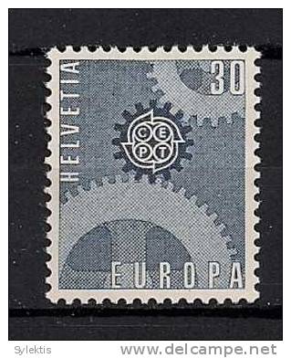 SWITZERLAND 1967 EUROPA CEPT SET MNH - 1967