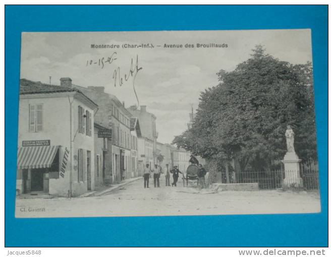 17) Montendre - Avenue Des Brouillauds    - Année  -  EDIT  Gautrat - Montendre