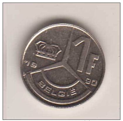 Belgien , 1 Frank , 1990 ( G.Schön 131 ) - 1 Franc