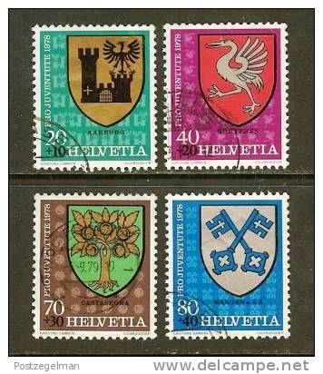 SWITZERLAND 1978 PRO JUVENTUTE Used 1142-1145 - Used Stamps