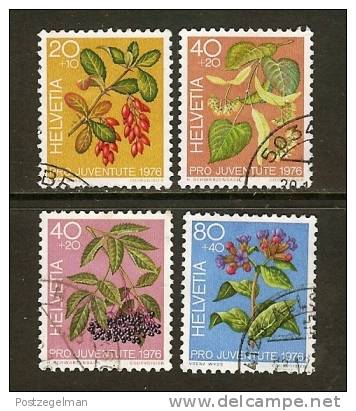 SWITZERLAND 1976 PRO JUVENTUTE Used 1083-1086 - Used Stamps