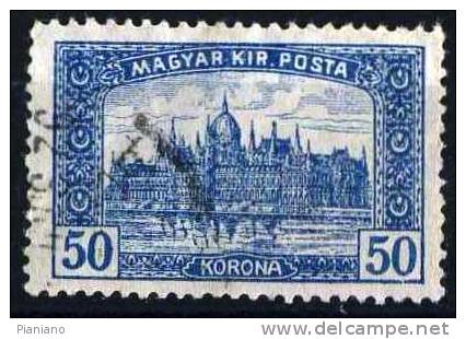 PIA - UNGHERIA - 1920-24 : Palazzo Del Parlamento A Budapest - (Mi 363) - Used Stamps