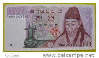 1983 KOREA BANKNOTE 1000WON UNC - Korea, South