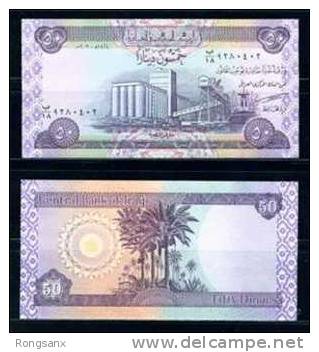 2003 IRAQ 50 DINARS BANKNOTE UNC - Irak