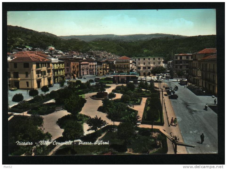 754-NICASTRO-LAMEZIA TERME(CATANZARO)-PIAZZA D'ARMI-VILLA COMUNALE-FG - Catanzaro