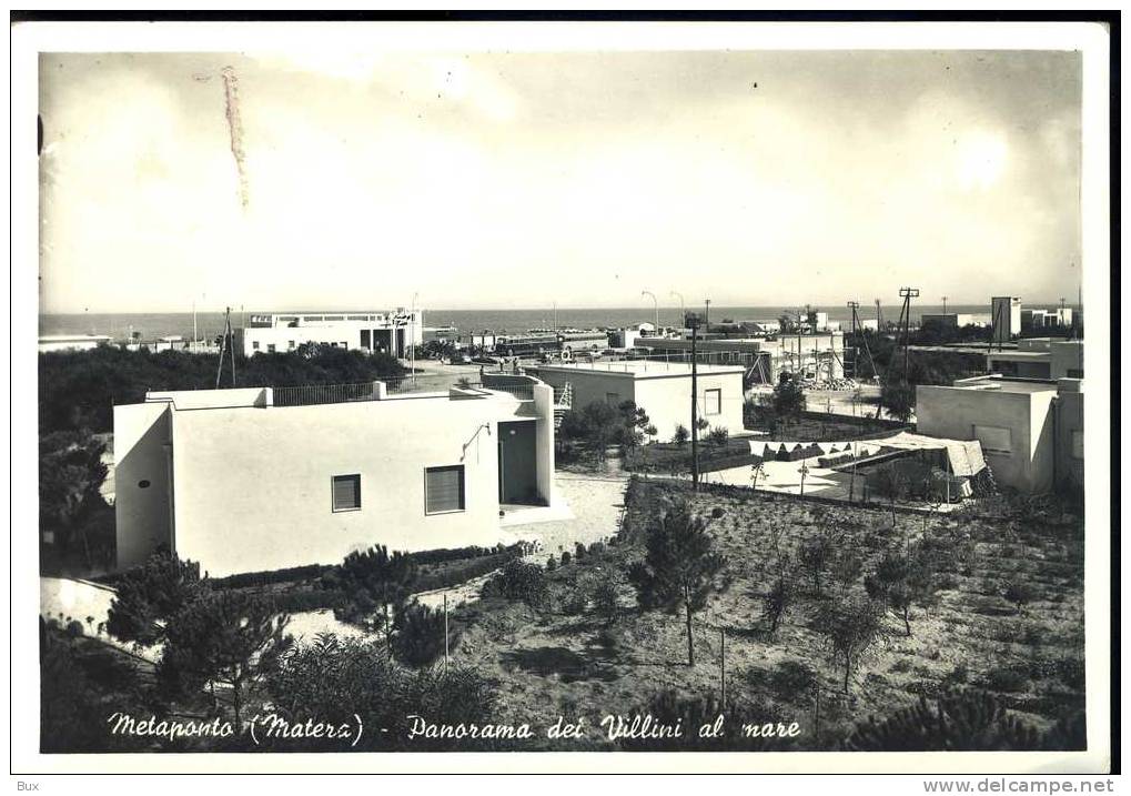 METAPONTO VILLINI A MARE    MATERA   BASILICATA  VIAGGIATA COME DA FOTO - Matera