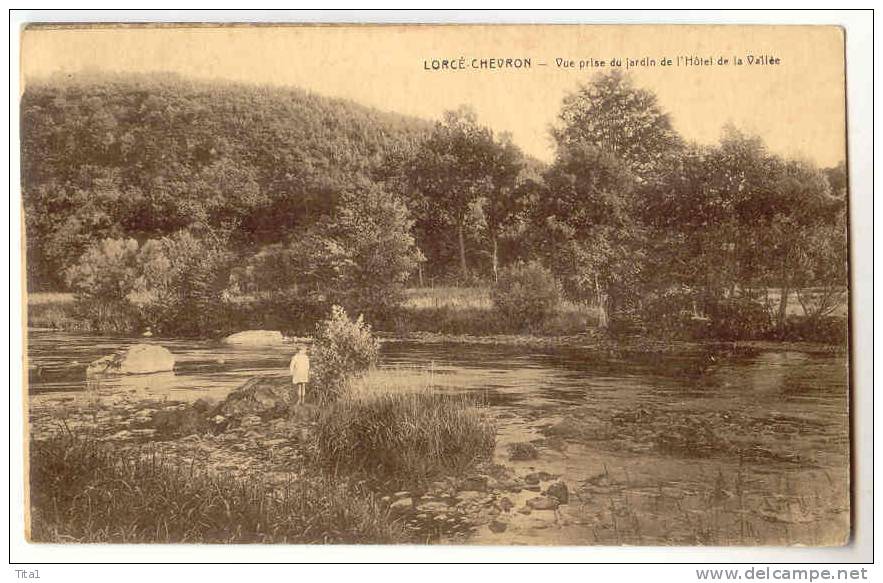 10620 - Lorcé-Chevron - Vue Prise Du Jardin De L' Hôtel De La Vallée - Stoumont