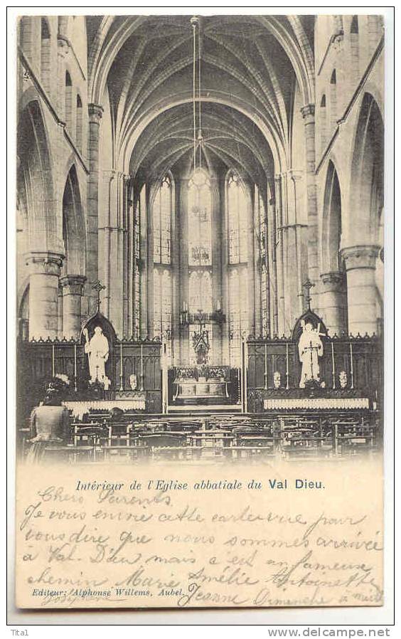 10642 - Intérieur De L' Eglise Abbatiale Du Val Dieu - Aubel