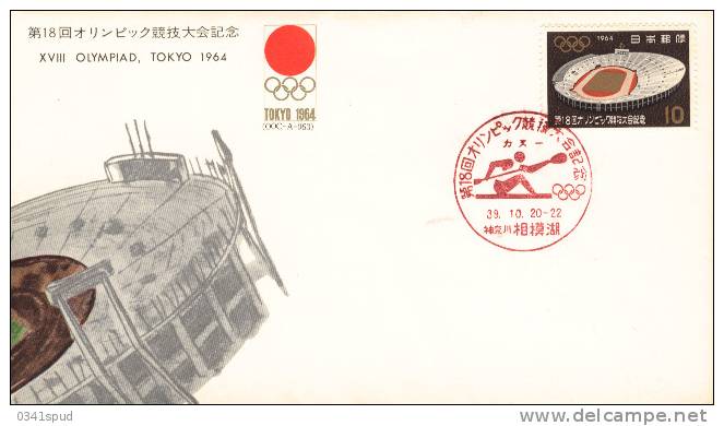 Jeux Olympiques1964  Japon  Canoe  Canoa - Summer 1964: Tokyo