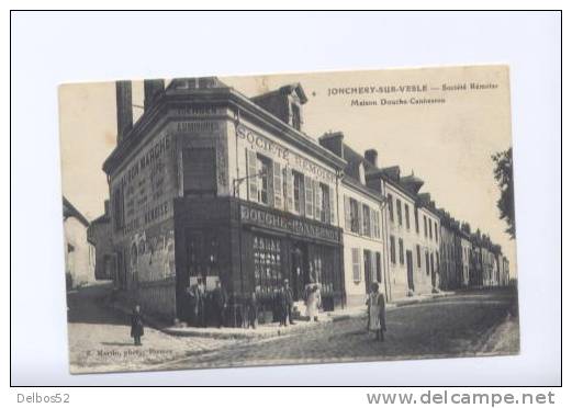 4. JONCHERY-sur-VESLE.- Societe Remoise Maison Douche-Cannesson - Jonchery-sur-Vesle