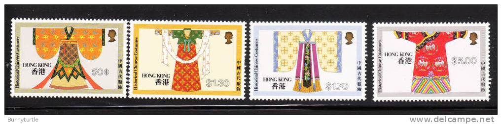 Hong Kong 1987 Folk Costumes MNH - Unused Stamps