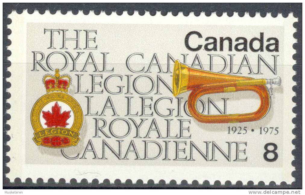 Canada 1975 Mi. 616 50th Anniversary Royal Candian Legion MNH** - Neufs
