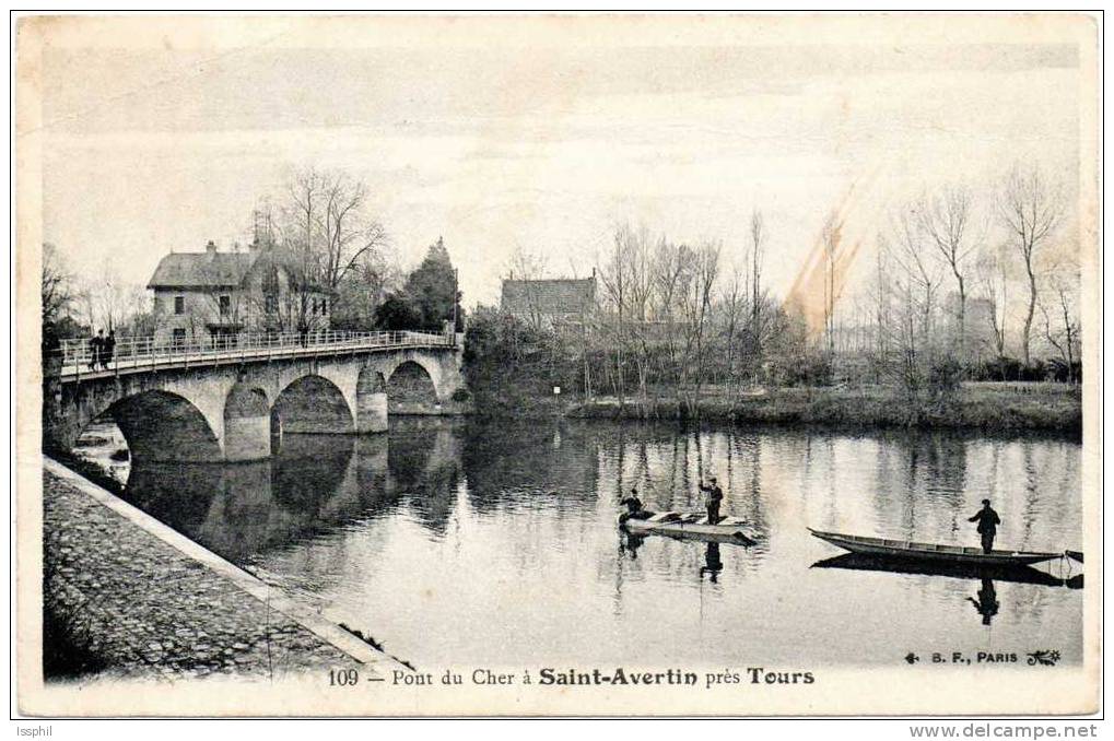 Pont Du Cher à Saint Avertin Près Tours - Saint-Avertin