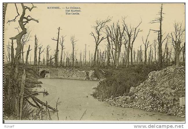 CP De KEMMEL " Het Kasteel " Avec Relais De KEMMEL . - Heuvelland