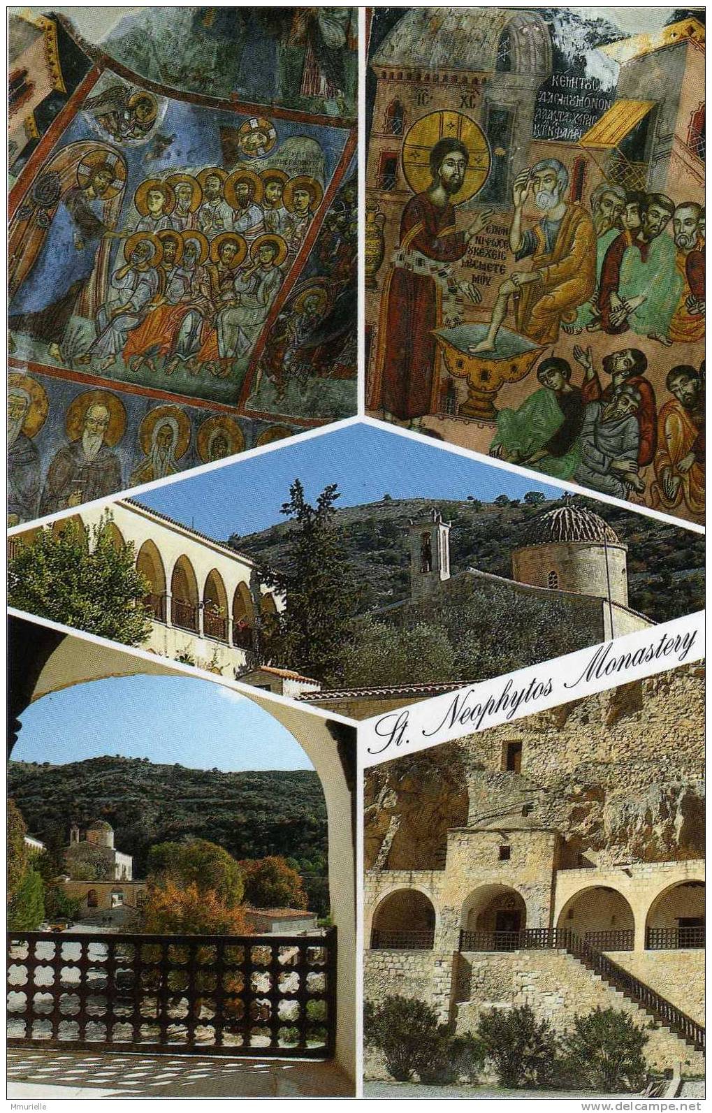 CHYPRE-ST NEOPHYTOS MONASTERY CYPRUS Monastery Ans Frescoes-MB - Chipre
