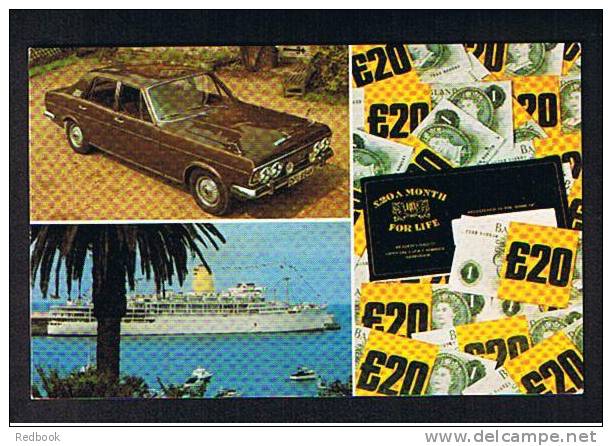 1971 Reader's Digest Advertising Postcard - Ford Zodiac Executive Car & Unusual Aylesbury Buckingham Postmark - Ref 409 - Advertising