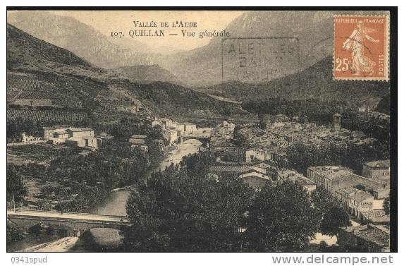1928 France 10  Daguin  Alet Les Bains Thermes Terme Thermal - Kuurwezen