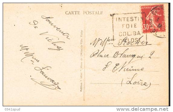 1935  France 63  Daguin  Chatelguyon Thermes  Terme Thermal - Hydrotherapy