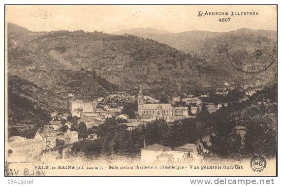 1931 France 07  Daguin  Vals Les Bains Thermes  Terme Thermal - Bäderwesen