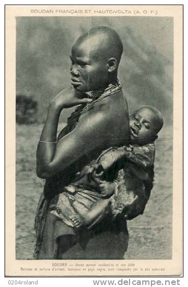 Soudan - Jeune Maman Soudanaise Et Son Bébé - Sudan