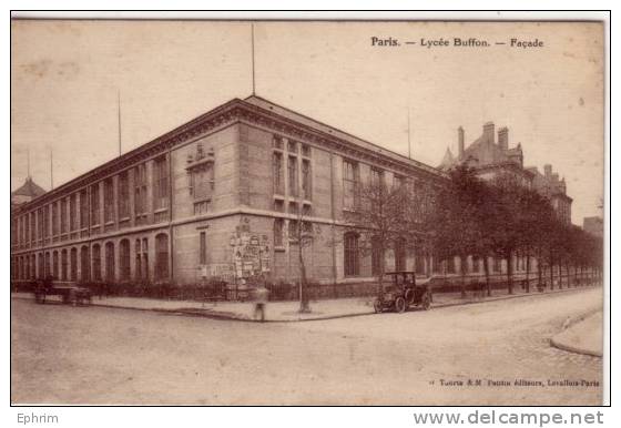 PARIS XVe - Lycée Buffon - Façade - Paris (15)